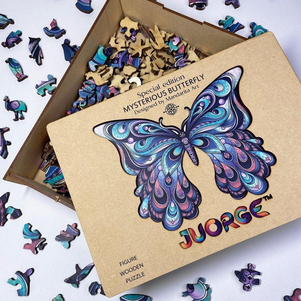 Puzzle ENIGMA Papillon - Jouets et cadeau de Noël pour enfants, Juorge®