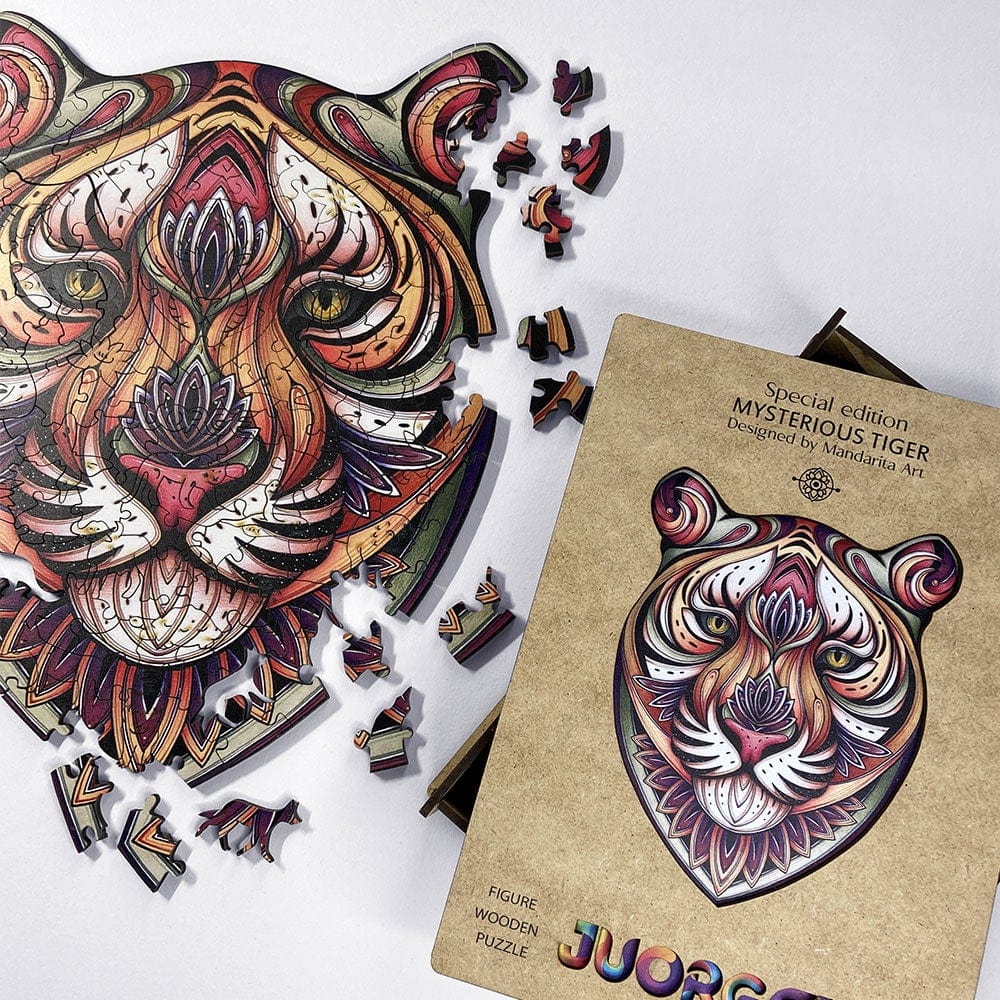 Puzzle ENIGMA Tigre - Jouets et cadeau de Noël pour enfants, Juorge®